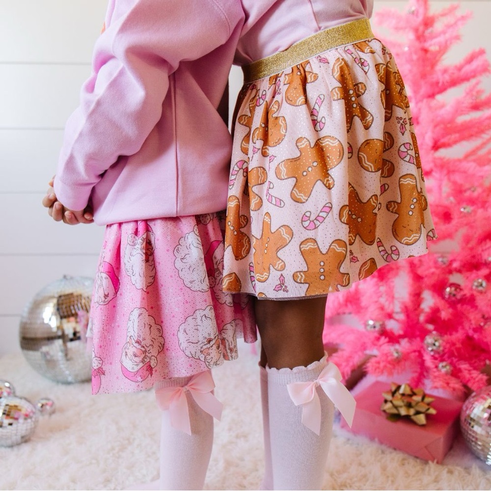 NWT Sweet Wink Gingerbread Christmas Tutu Skirt